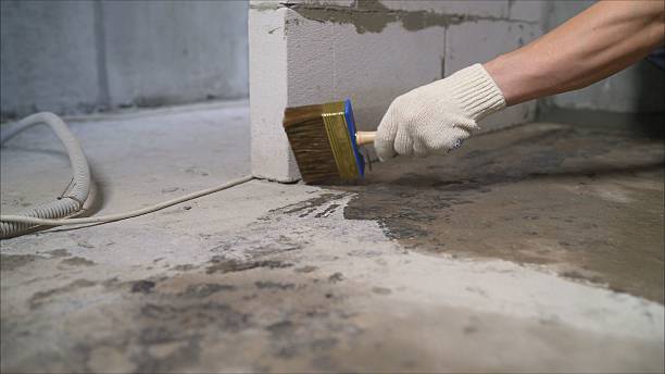 Crawl space vapor barrier installation in Waverly, IL